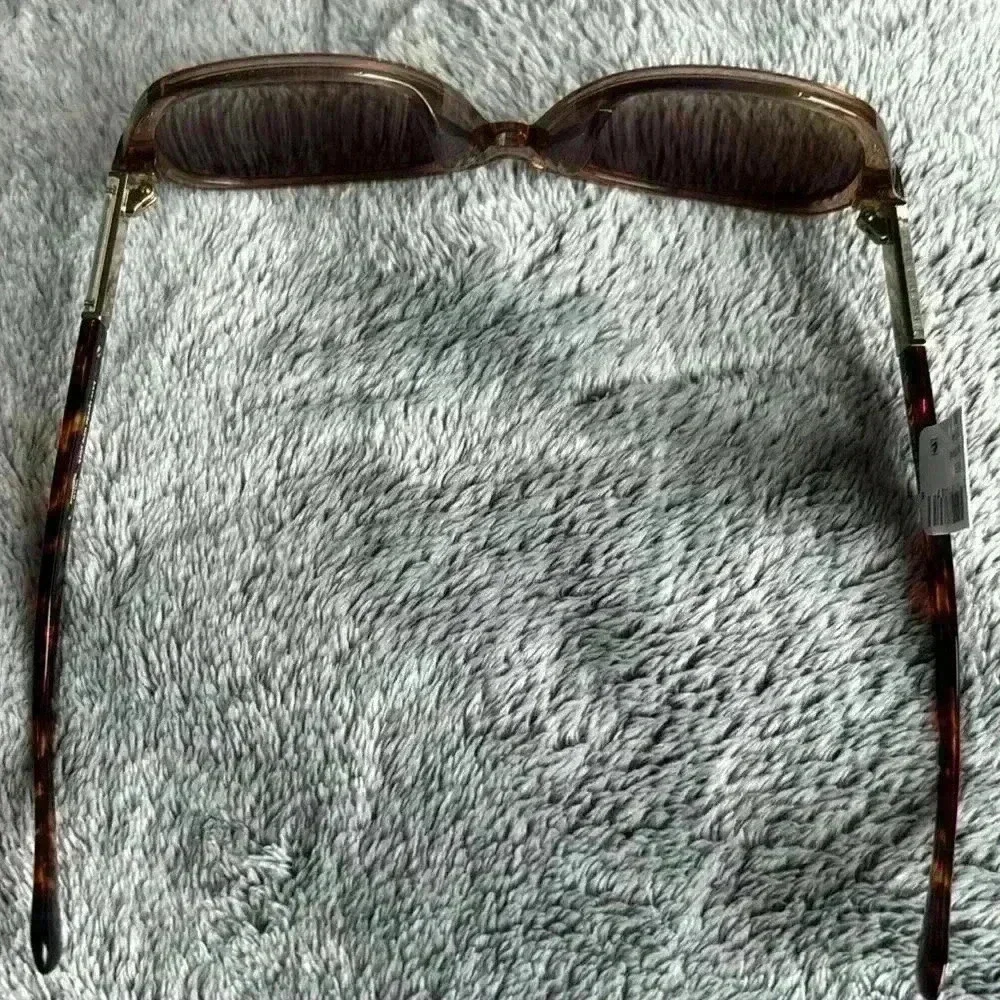 Kate Spade 57mm Yaelfs Oversize Sunglasses in Brown/ Brown Gradient NWT